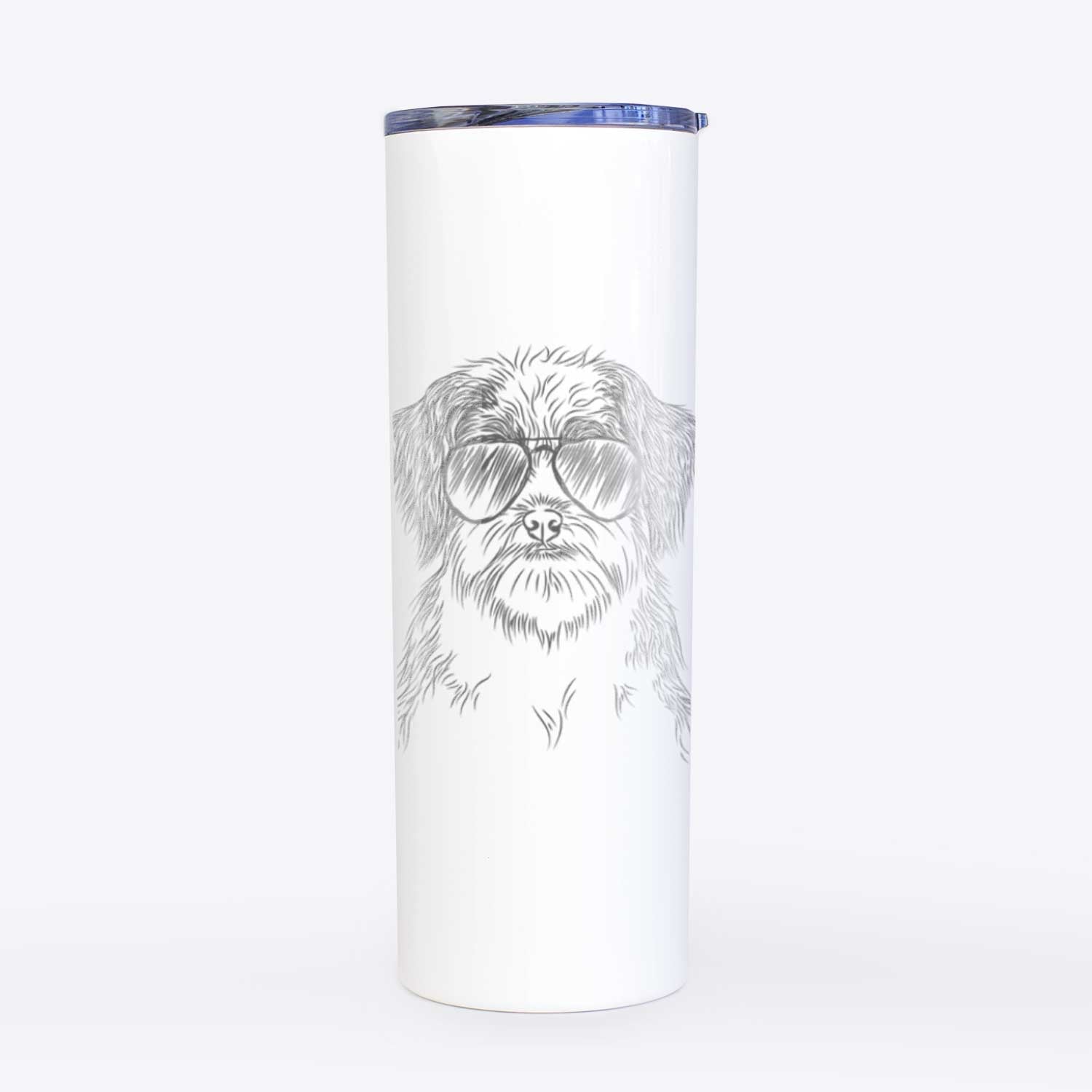 Asa the Havanese - 20oz Skinny Tumbler