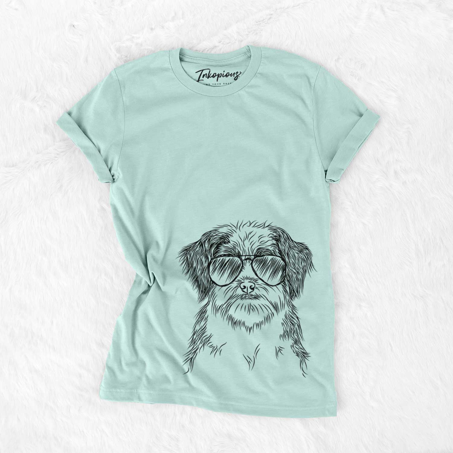 Aviator Asa the Havanese - Unisex Crewneck