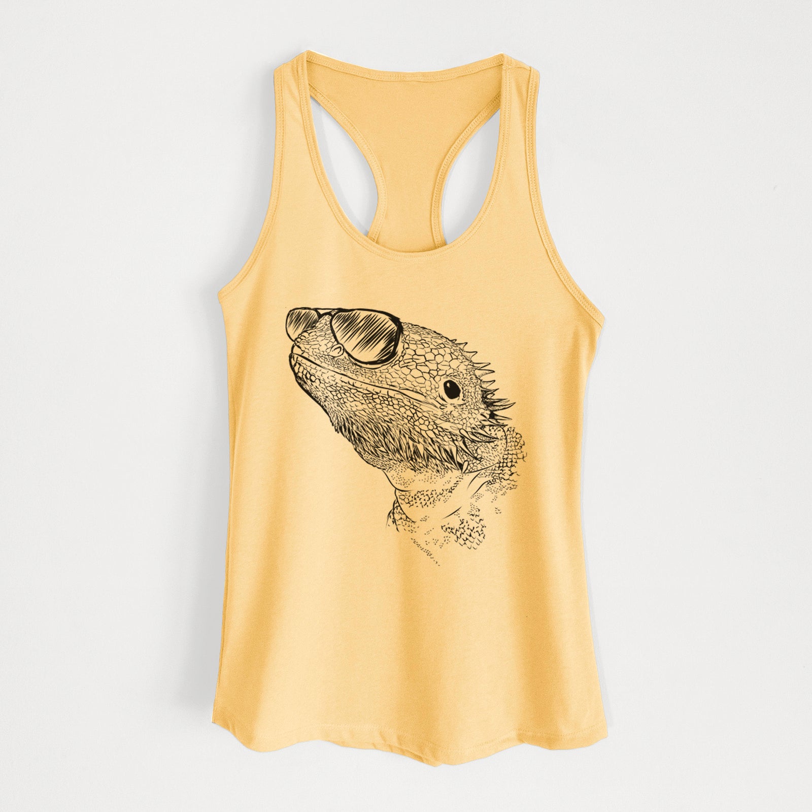 Ash the Bearded Dragon - Women's Racerback Tanktop