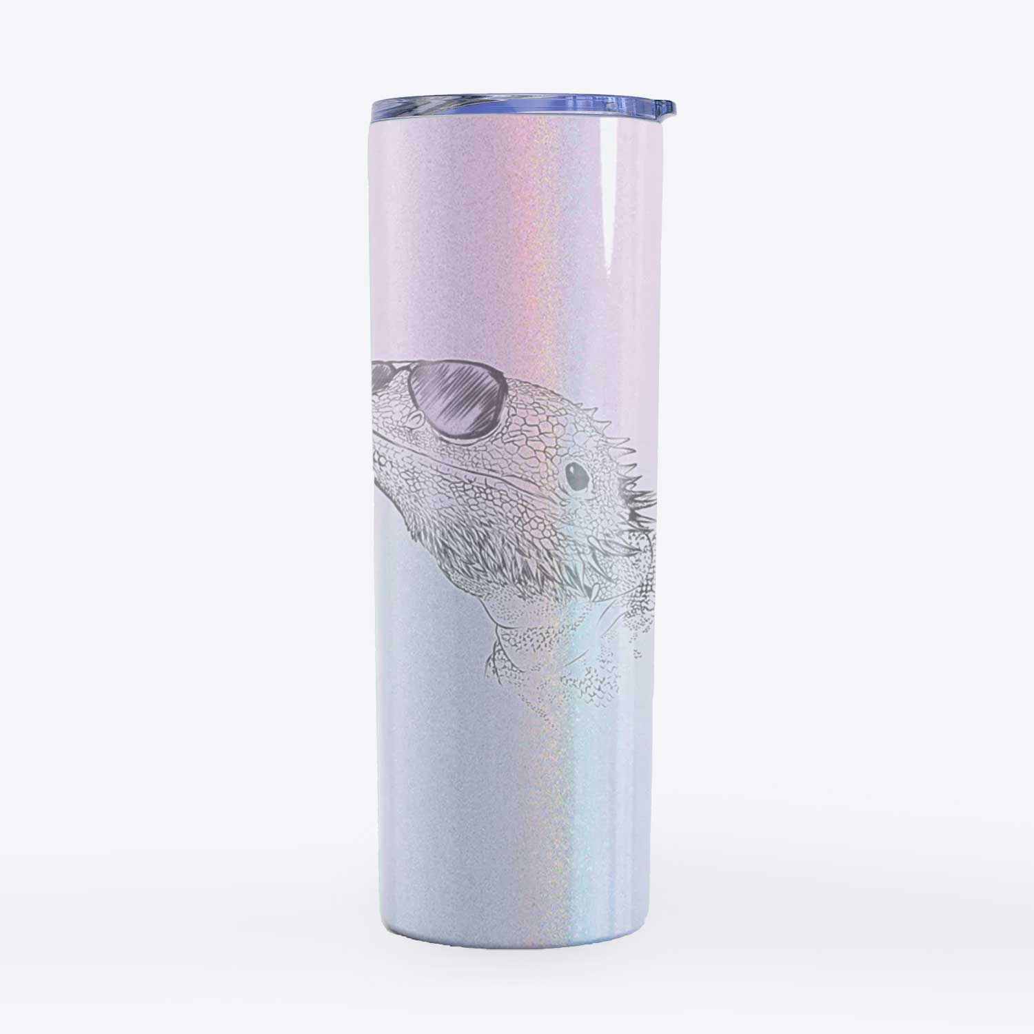 Ash the Bearded Dragon - 20oz Skinny Tumbler