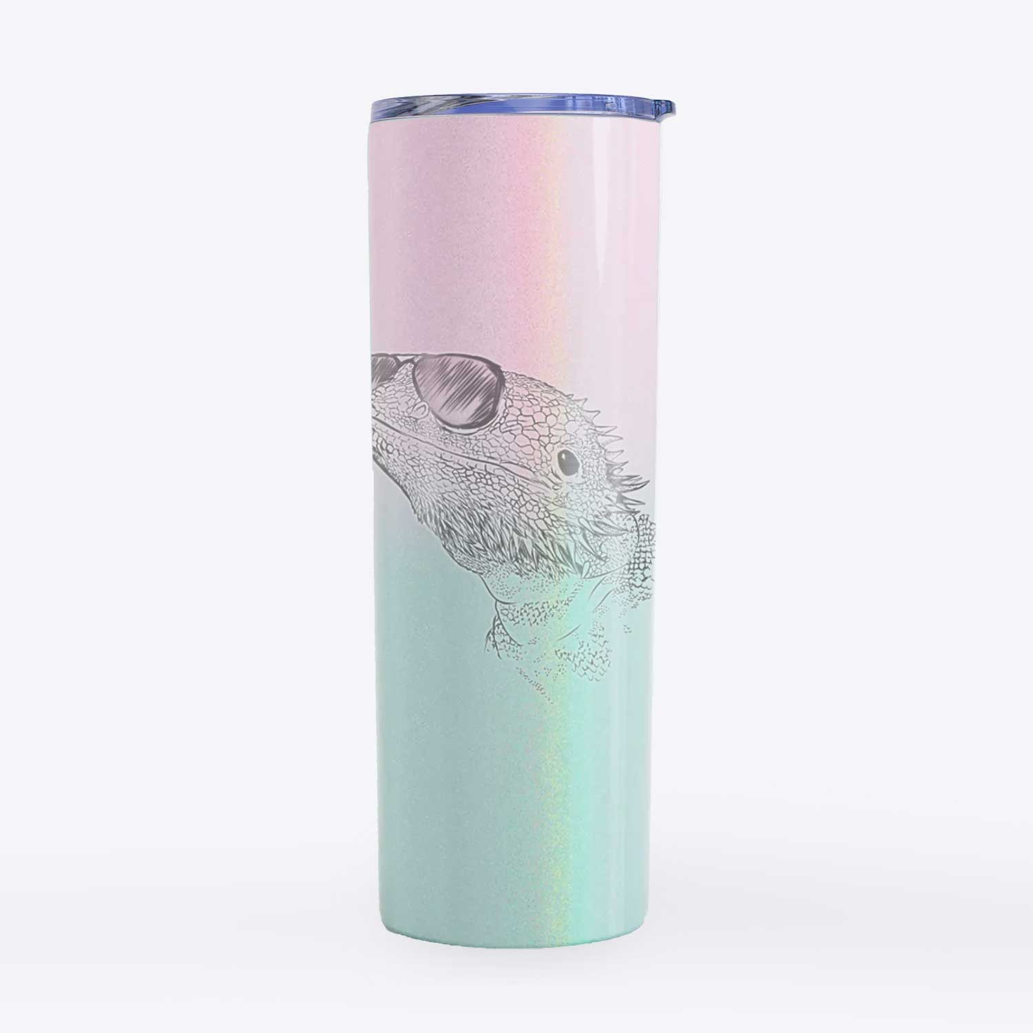 Ash the Bearded Dragon - 20oz Skinny Tumbler