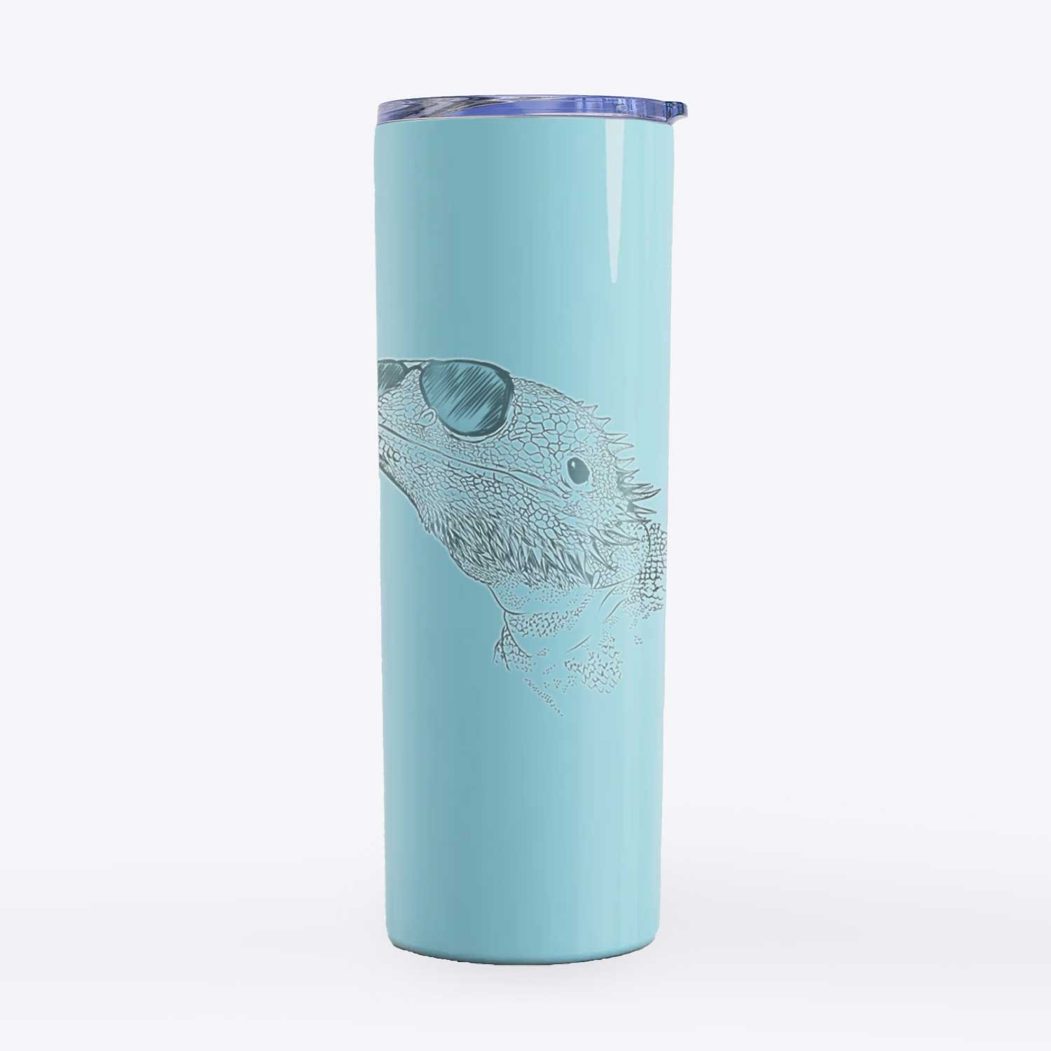 Ash the Bearded Dragon - 20oz Skinny Tumbler