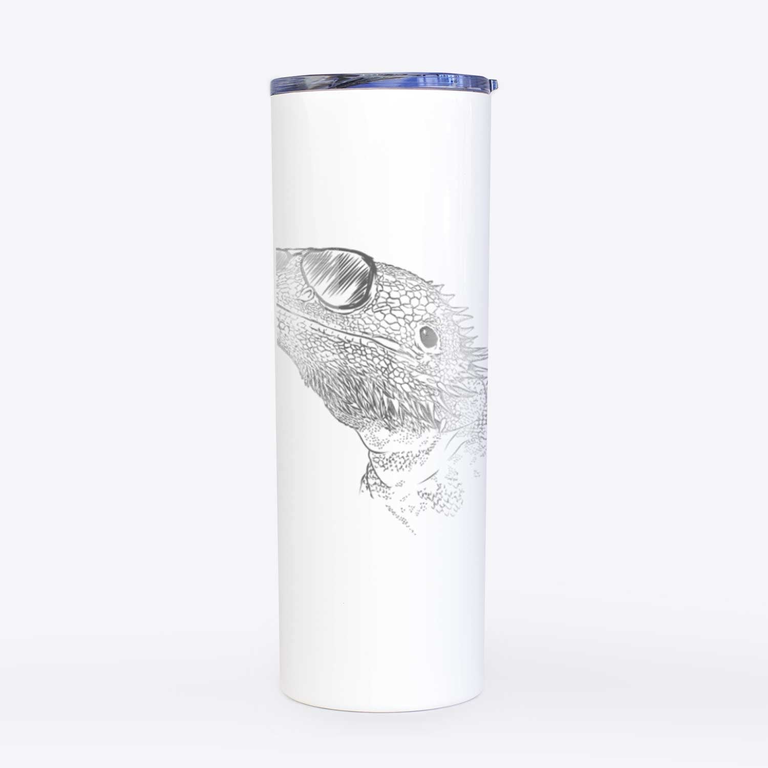 Ash the Bearded Dragon - 20oz Skinny Tumbler