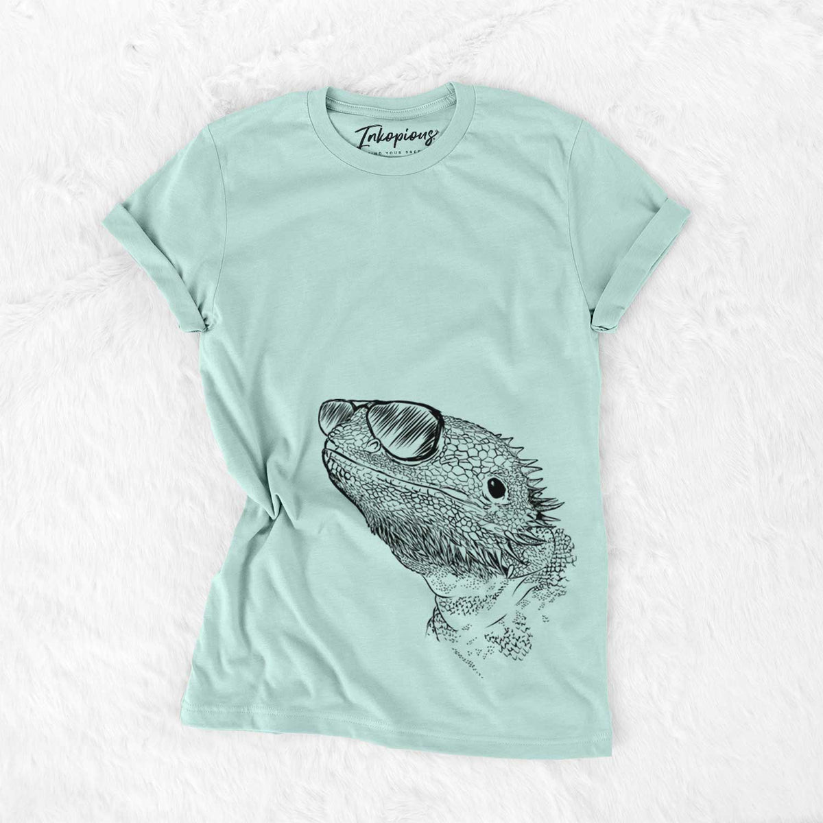 Aviator Ash the Bearded Dragon - Unisex Crewneck
