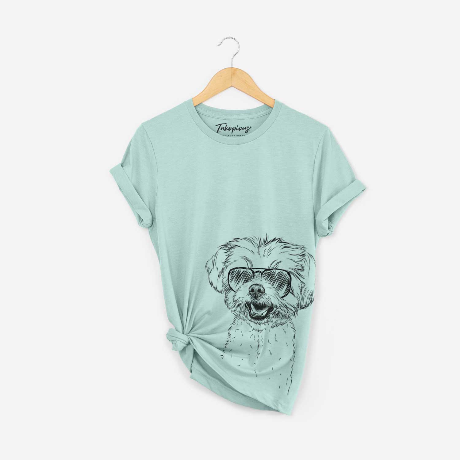 Aspen the Morkie - Bella Canvas Unisex Crewneck