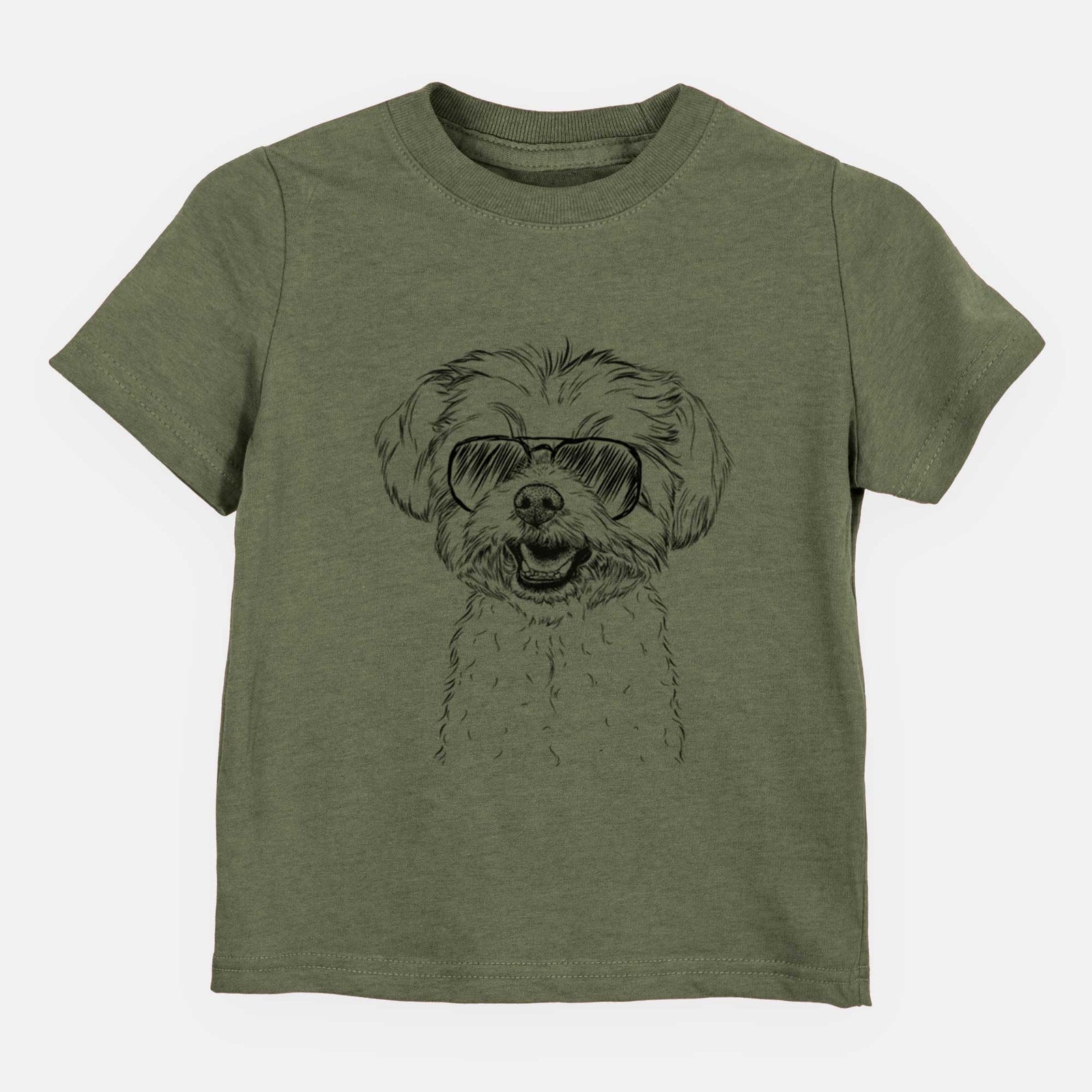 Aviator Aspen the Morkie - Kids/Youth/Toddler Shirt