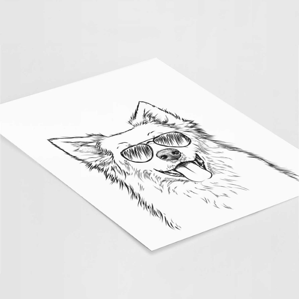 Aspenita the Mixed Breed Art Print