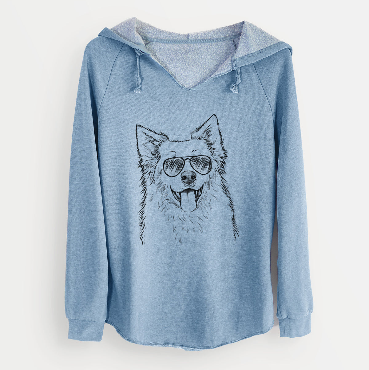 Aviator Aspenita the Mixed Breed - Cali Wave Hooded Sweatshirt