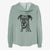 Athena the Merle Great Dane - Women's Cali Wave Zip-Up Sweatshirt