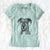 Aviator Athena the Merle Great Dane - Women's V-neck Shirt