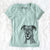 Aviator Athena the Merle Great Dane - Women's V-neck Shirt