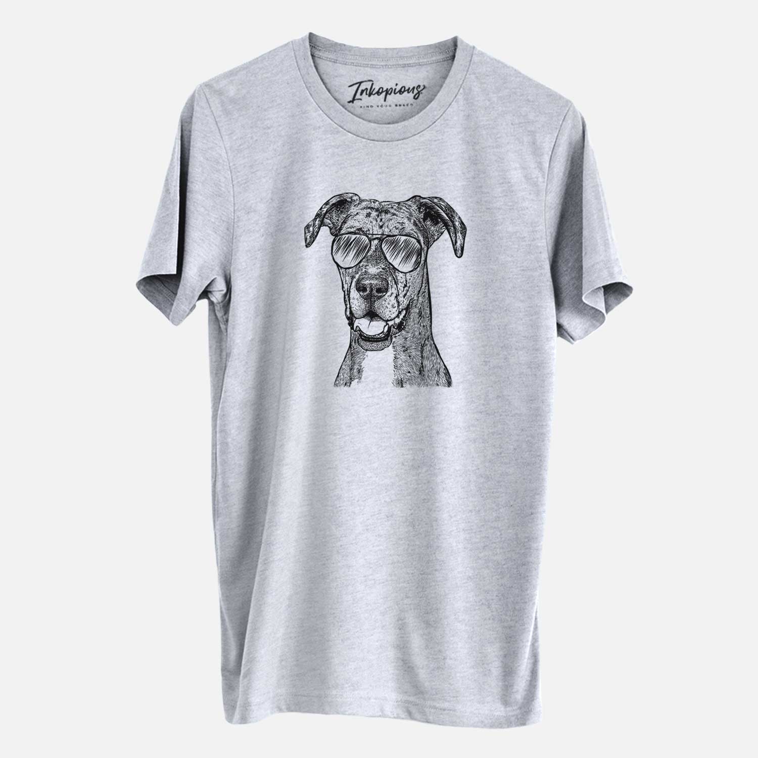 Aviator Athena the Merle Great Dane - Unisex Crewneck