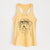 Atlas the Saint Bernard - Women's Racerback Tanktop