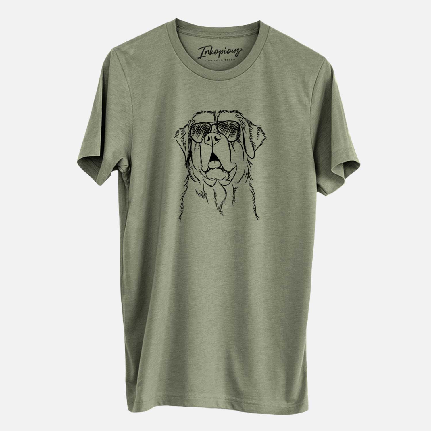 Aviator Atlas the Saint Bernard - Unisex Crewneck