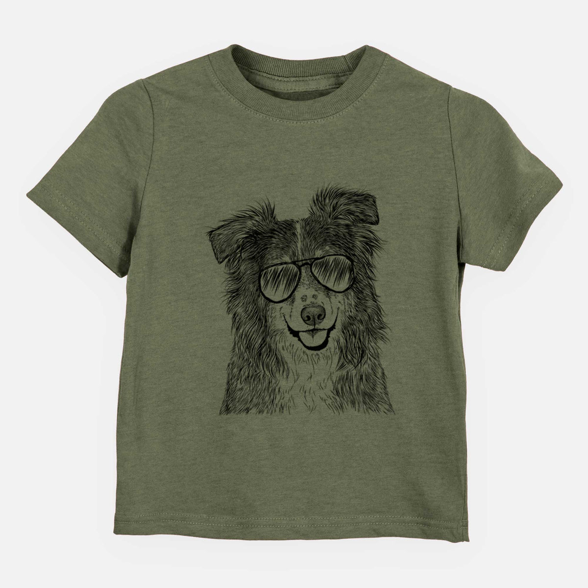 Aviator Aushe the Australian Shepherd - Kids/Youth/Toddler Shirt