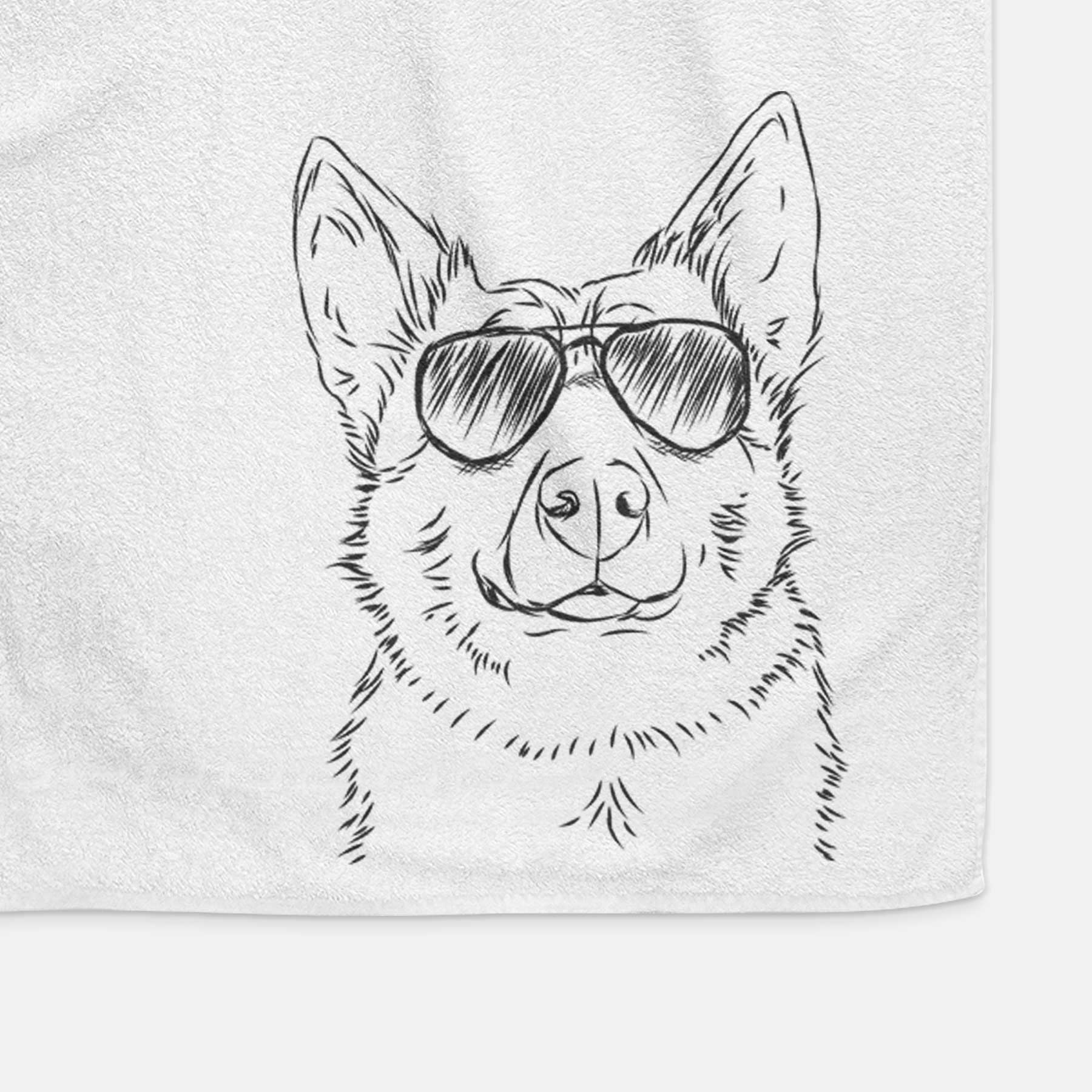 Austin the Heeler Decorative Hand Towel