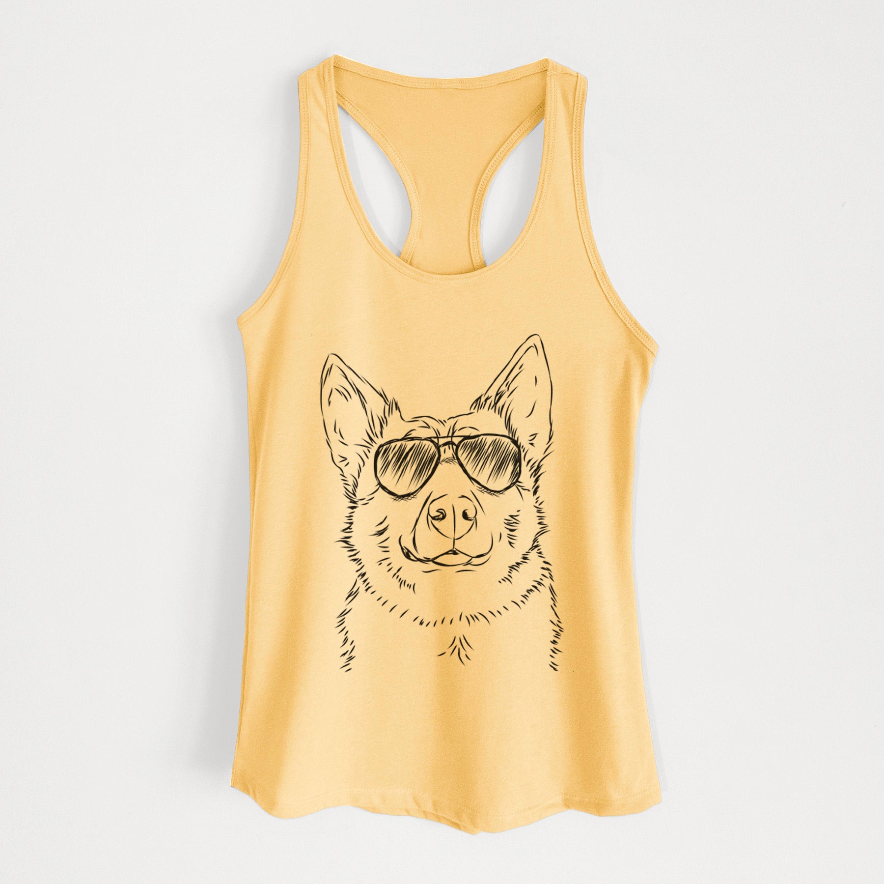 Austin the Heeler - Women's Racerback Tanktop