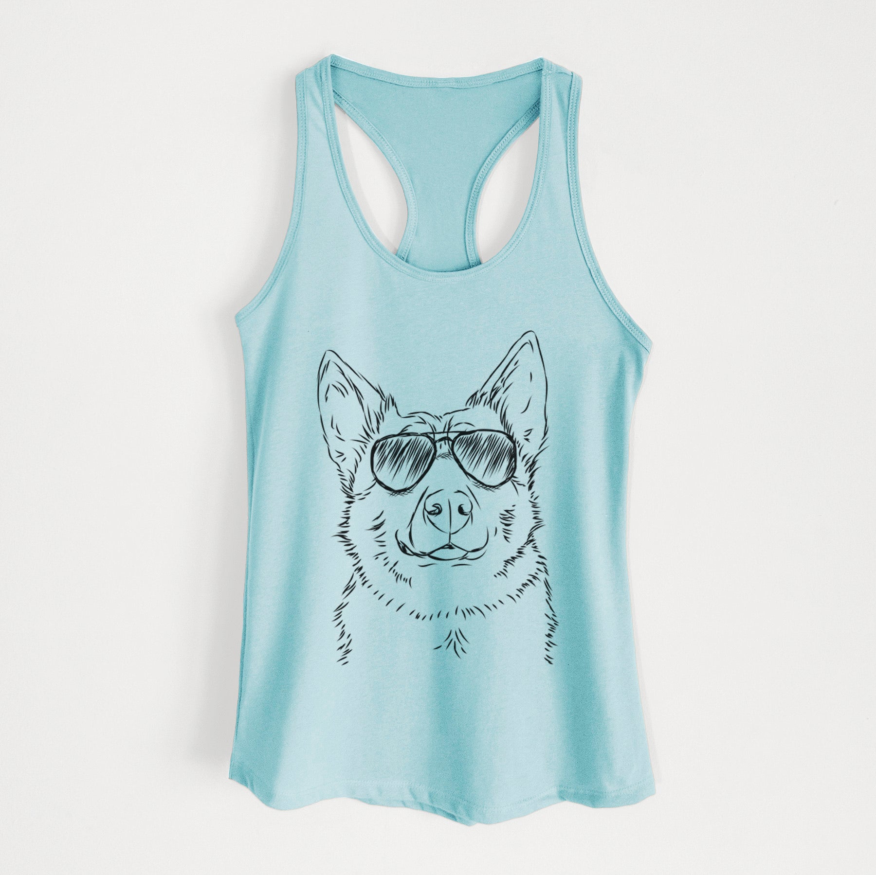 Austin the Heeler - Women's Racerback Tanktop