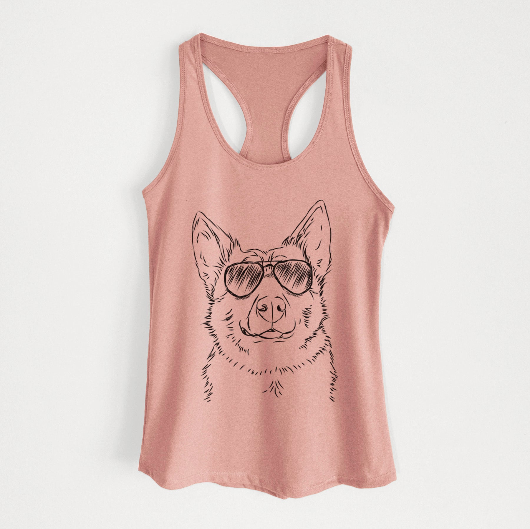 Austin the Heeler - Women's Racerback Tanktop