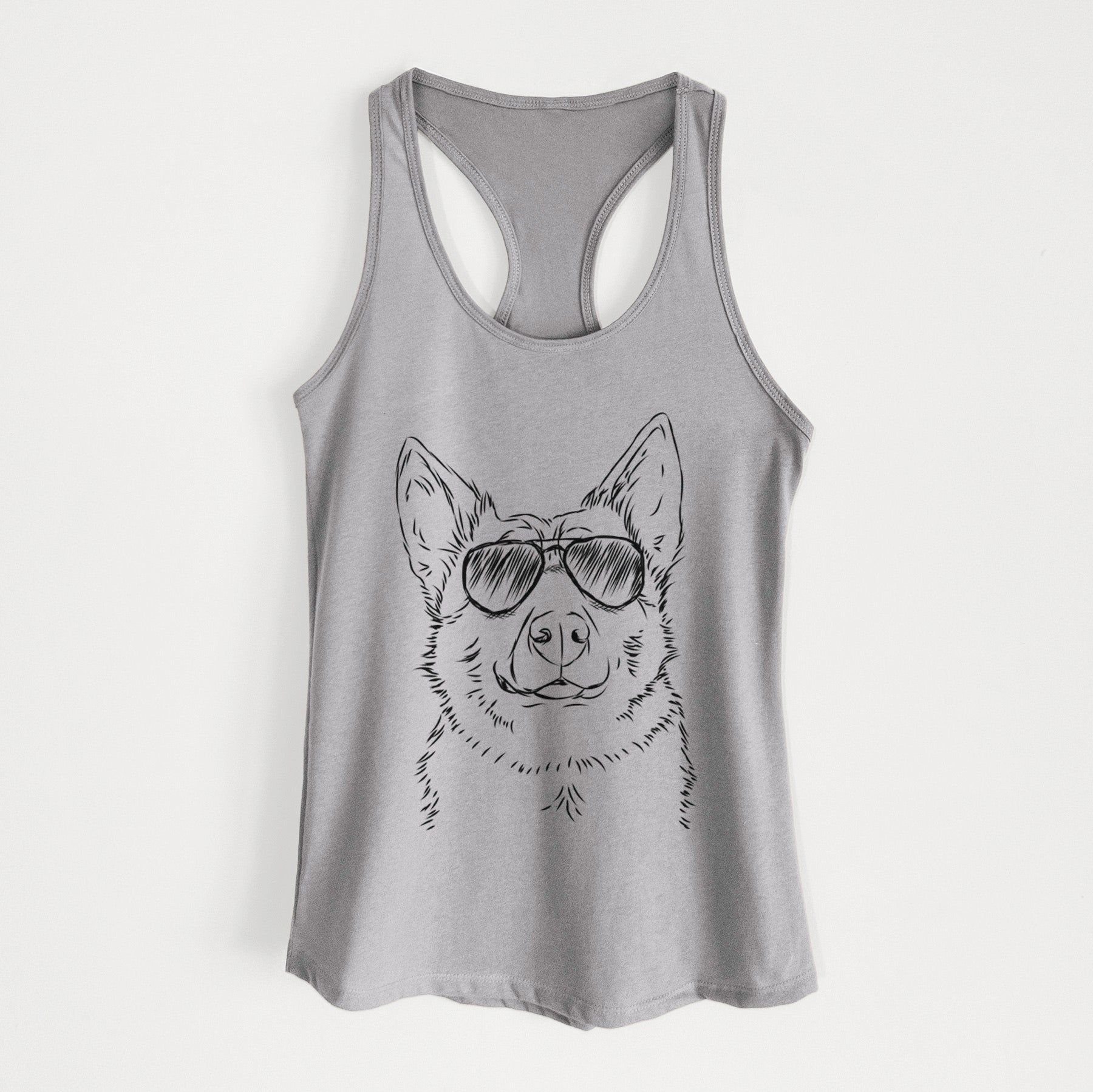 Austin the Heeler - Women's Racerback Tanktop