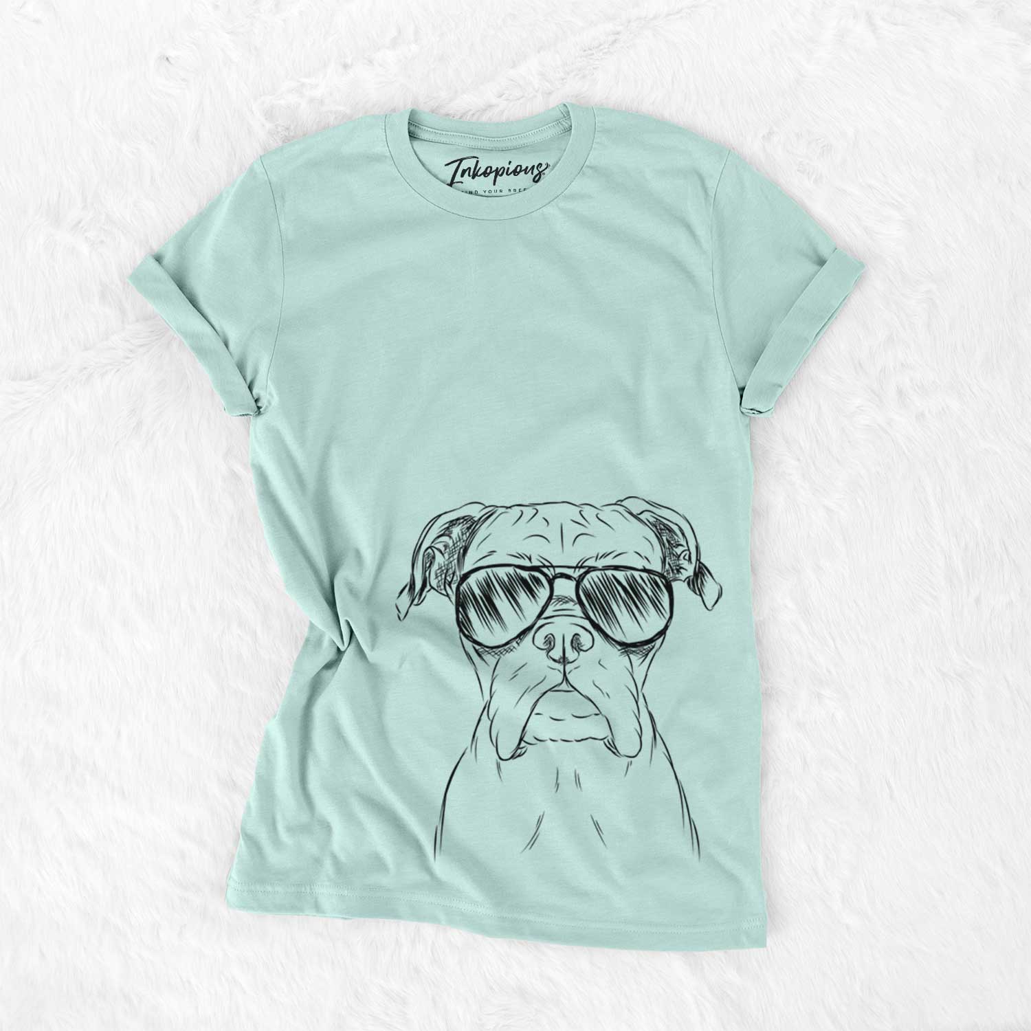 Aviator Axel the Boxer - Unisex Crewneck