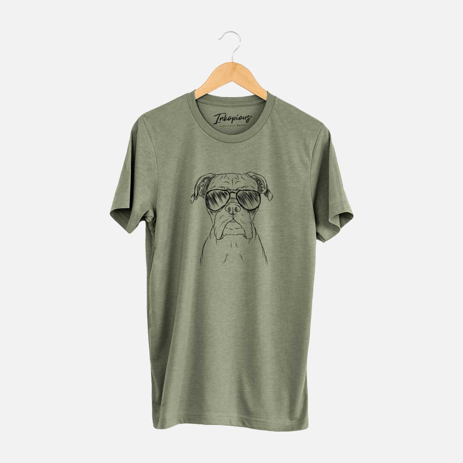 Aviator Axel the Boxer - Unisex Crewneck