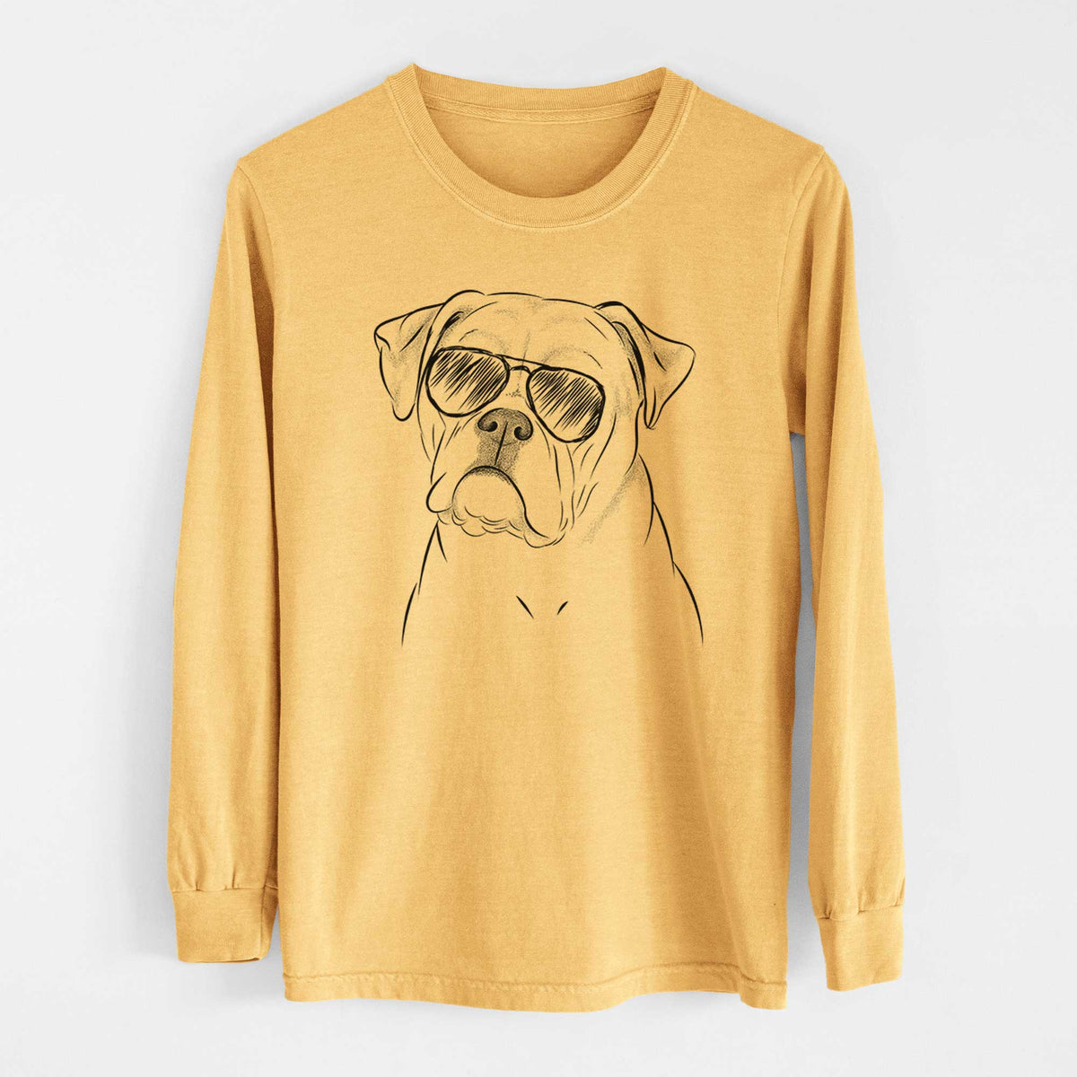 Aviators Babe the AmericanBulldog - Heavyweight 100% Cotton Long Sleeve