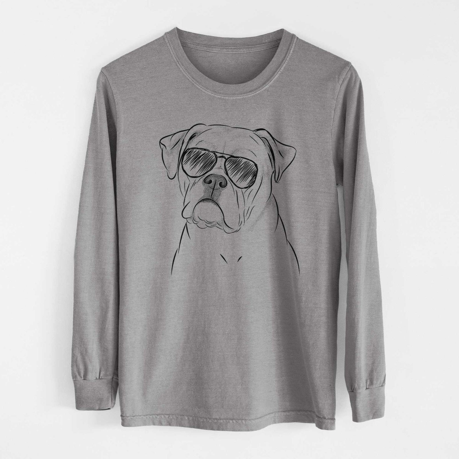 Aviators Babe the AmericanBulldog - Heavyweight 100% Cotton Long Sleeve