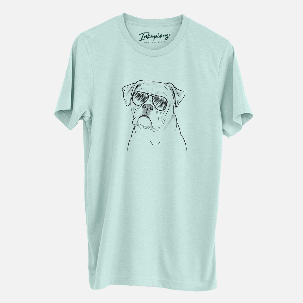 Aviator Babe the AmericanBulldog - Unisex Crewneck