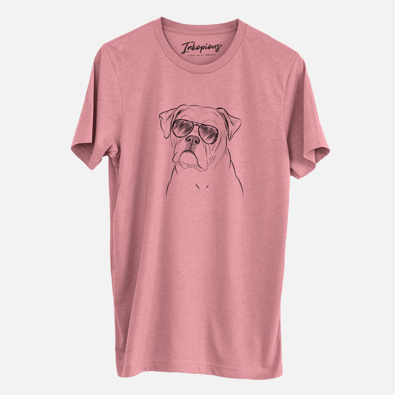 Aviator Babe the AmericanBulldog - Unisex Crewneck