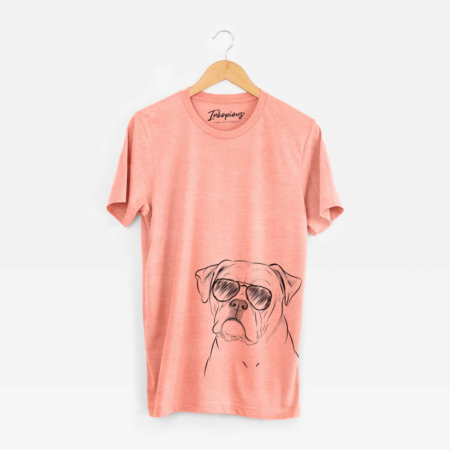 Aviator Babe the AmericanBulldog - Unisex Crewneck