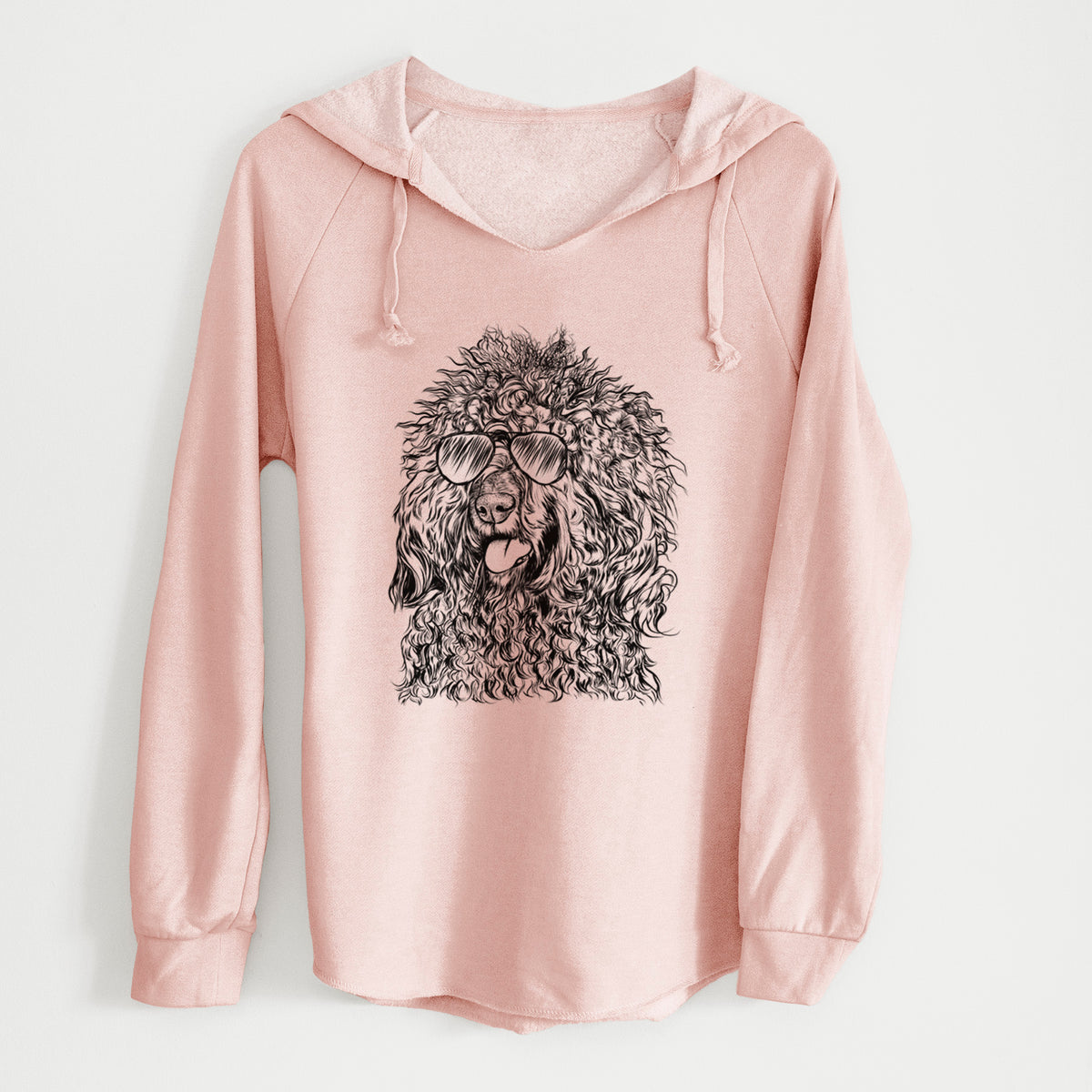 Aviator Babs the Barbet - Cali Wave Hooded Sweatshirt