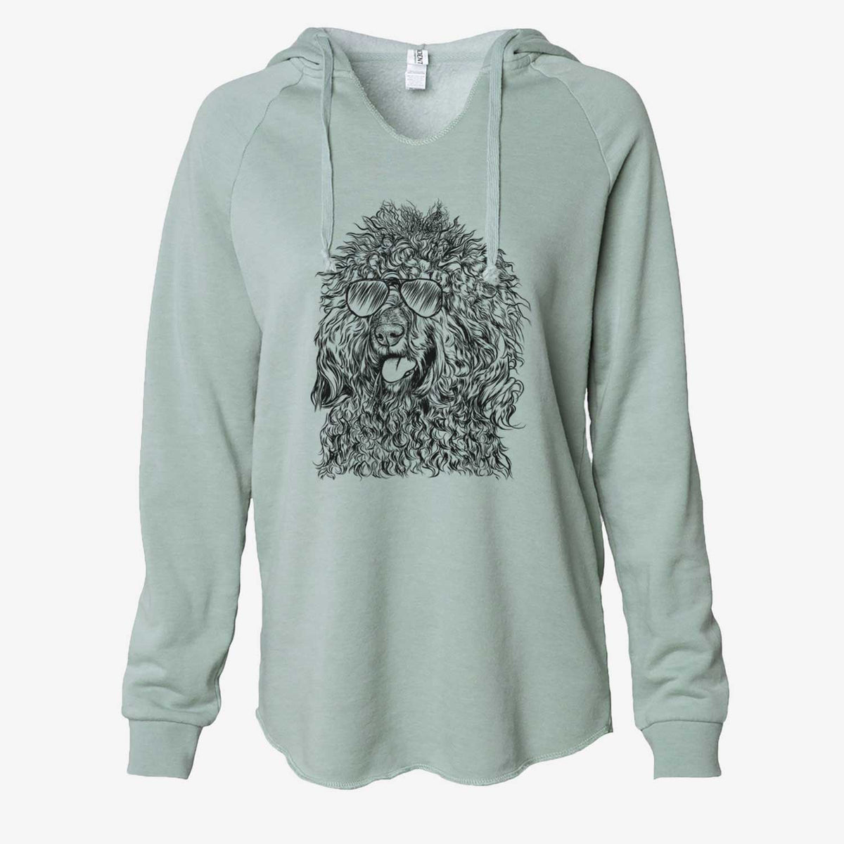 Babs the Barbet - Cali Wave Hooded Sweatshirt