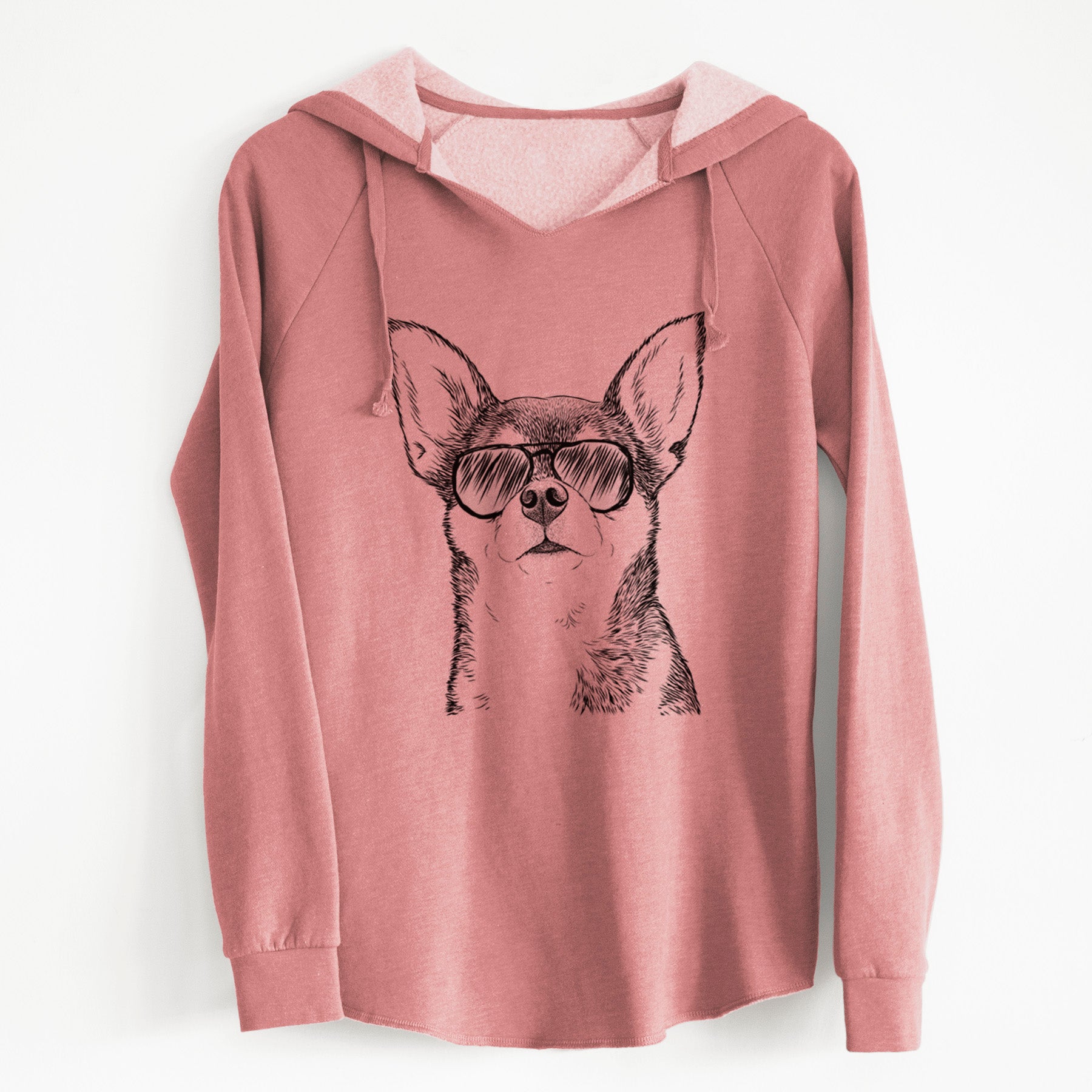 Aviator Baby the Chihuahua - Cali Wave Hooded Sweatshirt