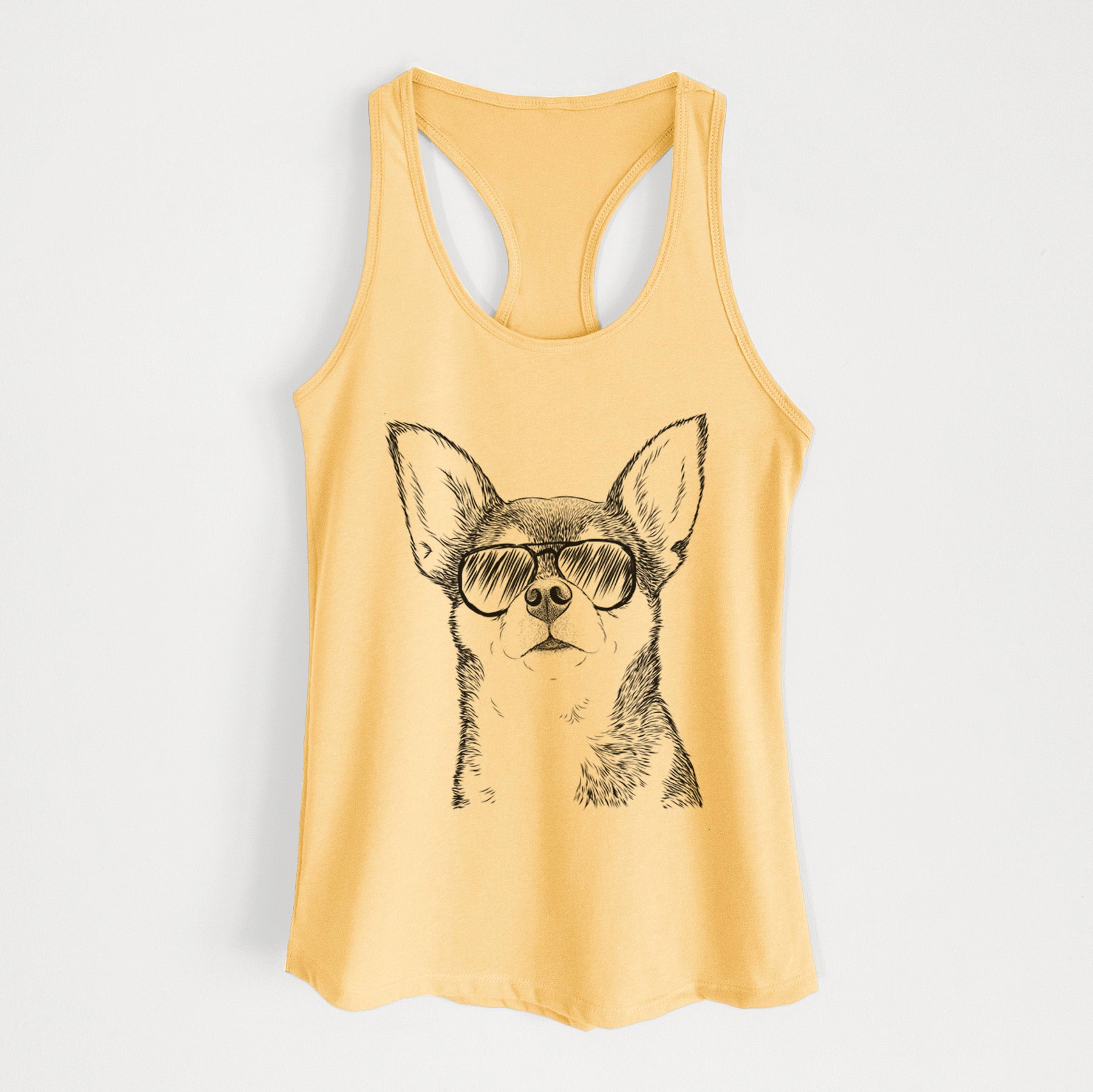 Baby the Chihuahua - Women's Racerback Tanktop