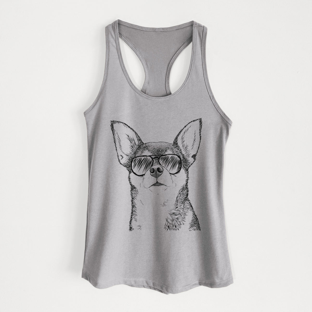 Baby the Chihuahua - Women's Racerback Tanktop