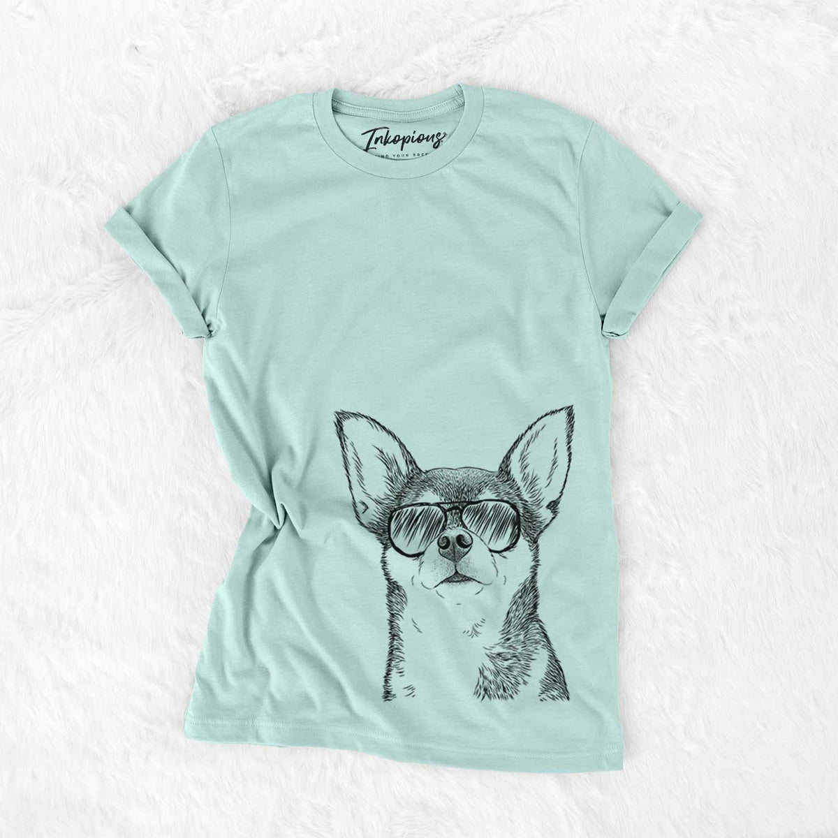 Aviator Baby the Chihuahua - Unisex Crewneck