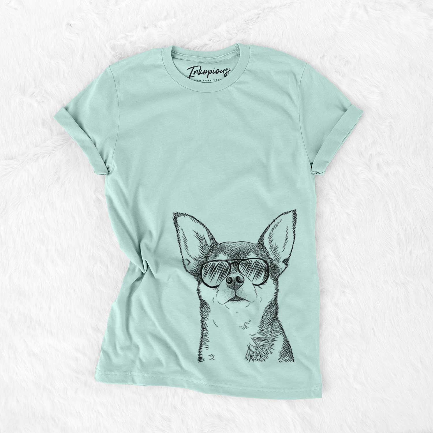 Aviator Baby the Chihuahua - Unisex Crewneck