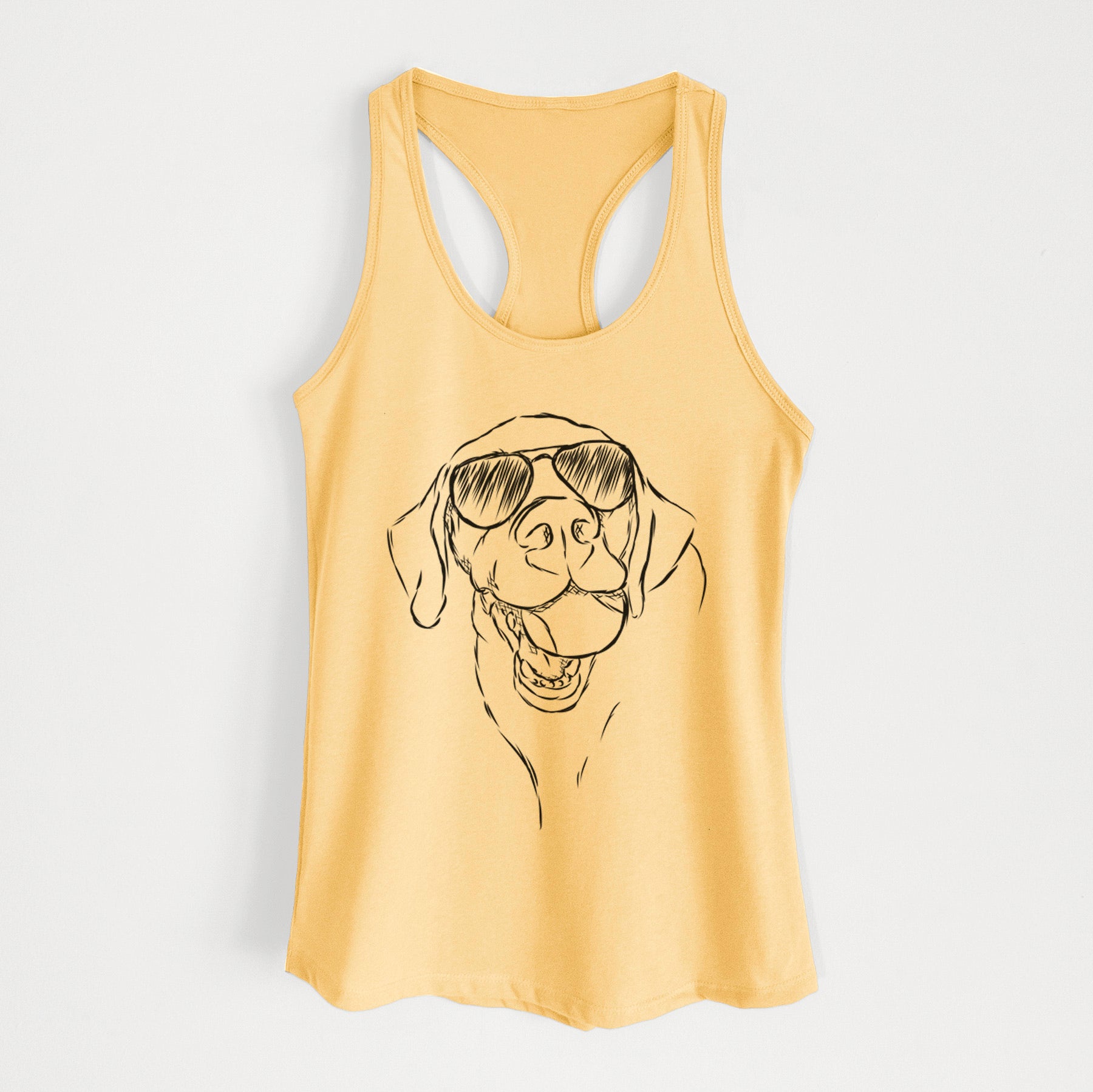 Bailey the Labrador Retriever - Women's Racerback Tanktop