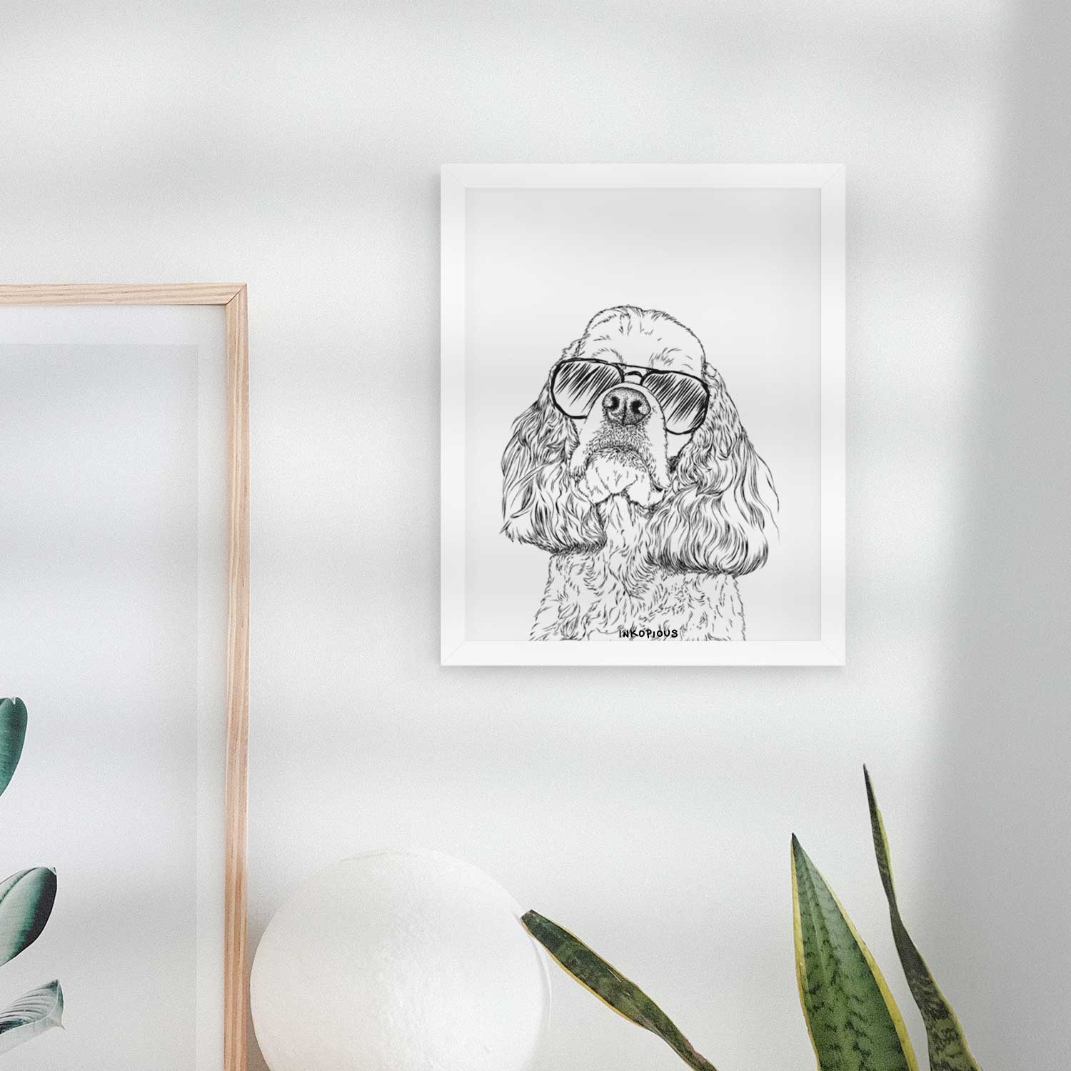 Bailey the American Cocker Spaniel Art Print