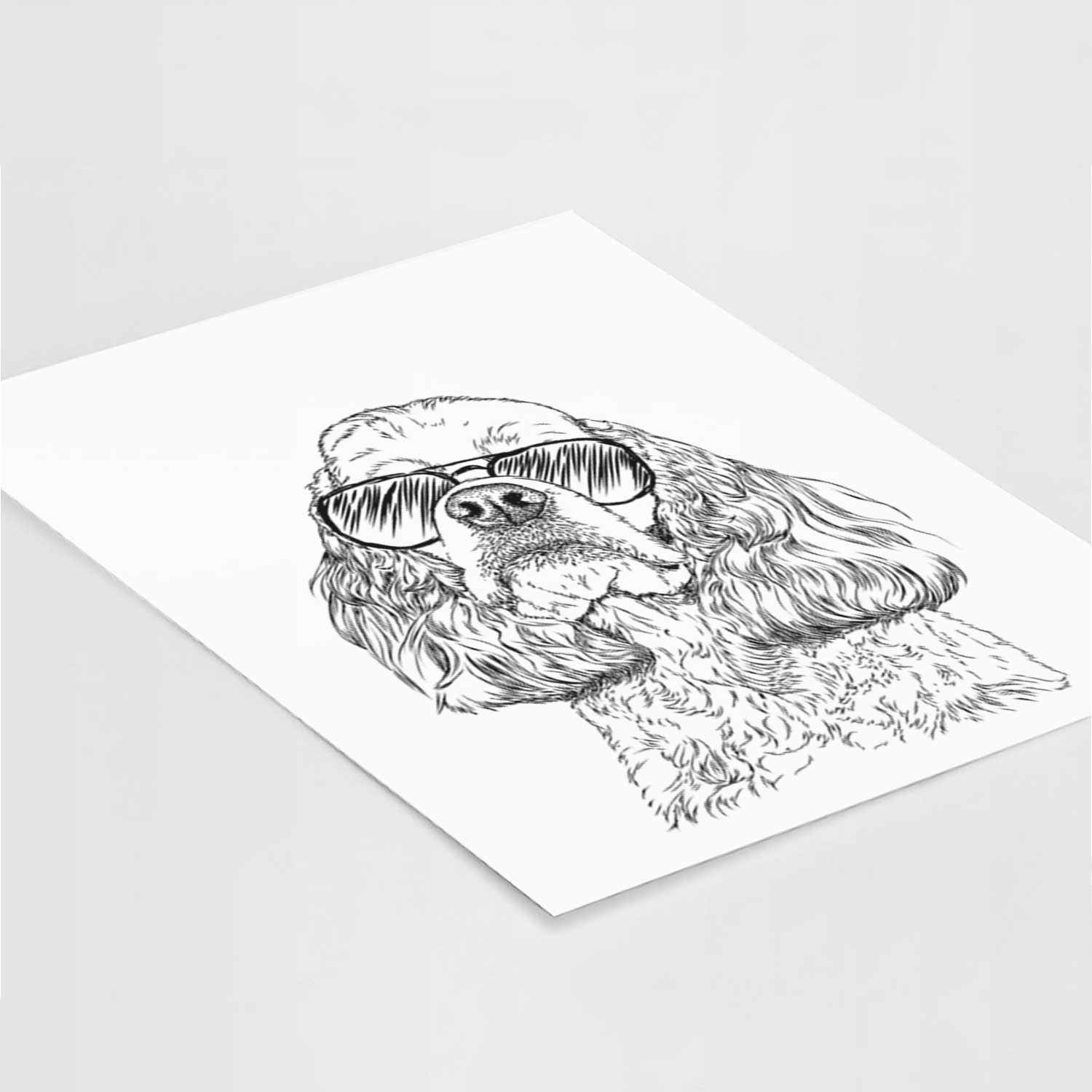 Bailey the American Cocker Spaniel Art Print