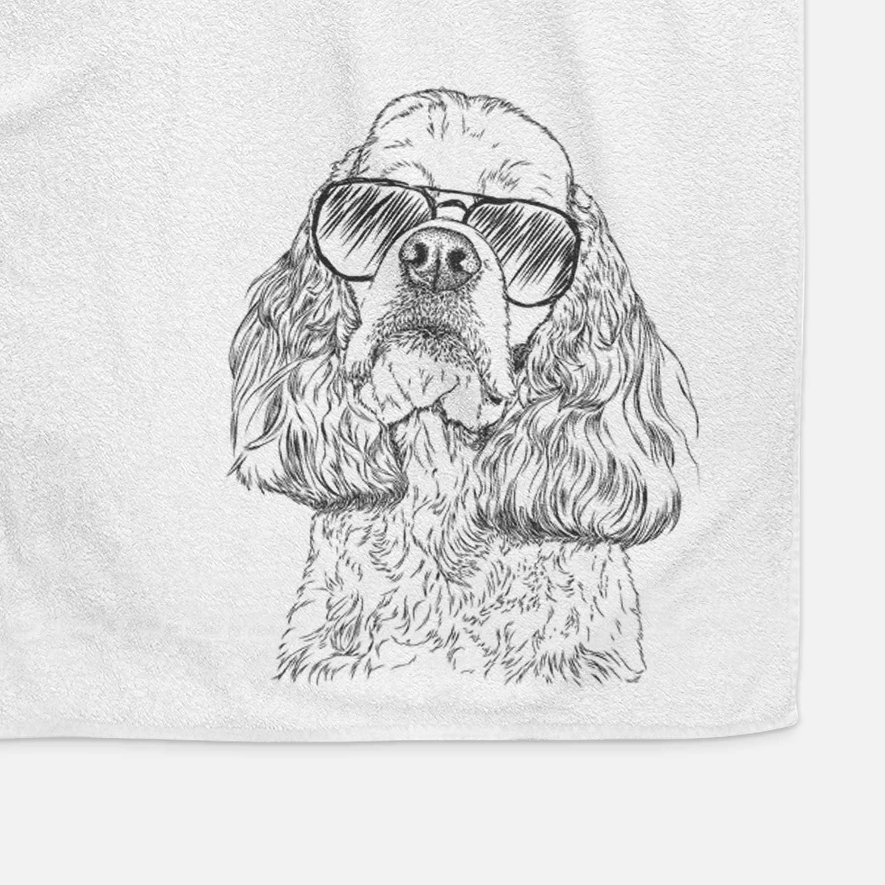 Bailey the American Cocker Spaniel Decorative Hand Towel