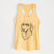 Bailey the Golden Retriever - Women's Racerback Tanktop