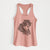 Bailey the Long Haired Dachshund - Women's Racerback Tanktop