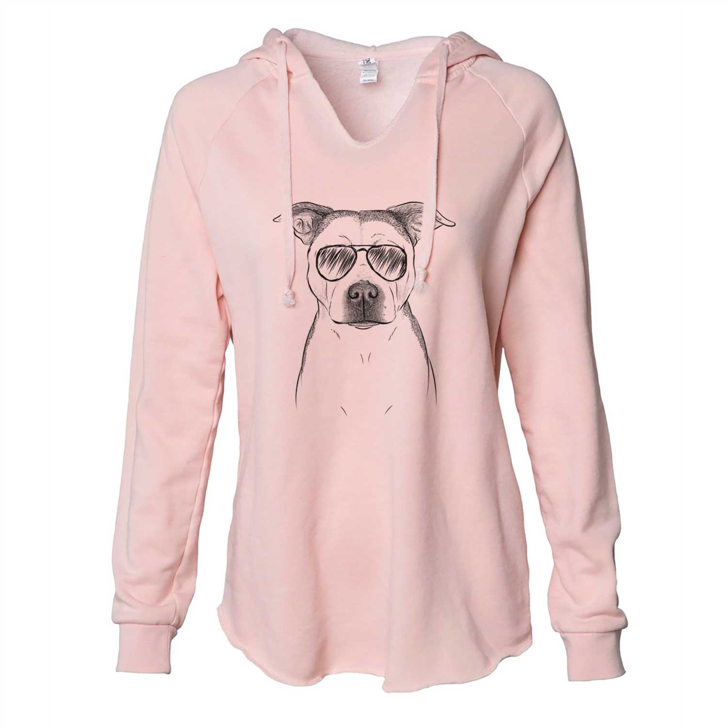 Bailey the Pitbull - Cali Wave Hooded Sweatshirt