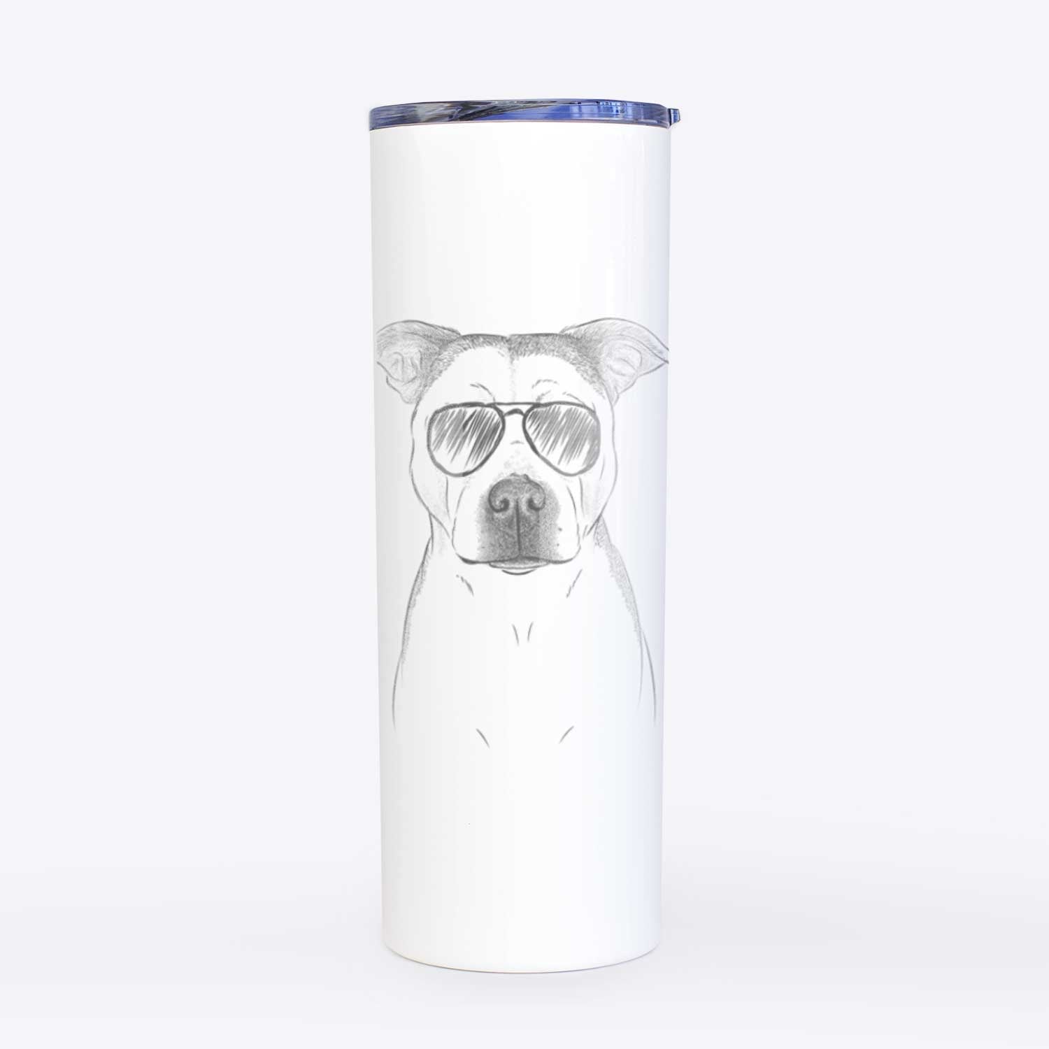 Bailey the Pitbull - 20oz Skinny Tumbler