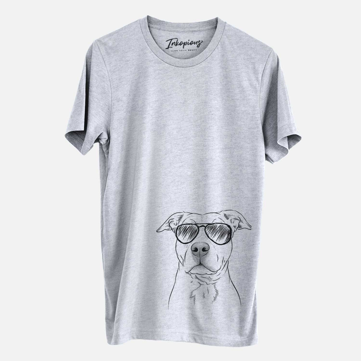 Aviator Bailey the American Staffordshire Terrier - Unisex Crewneck