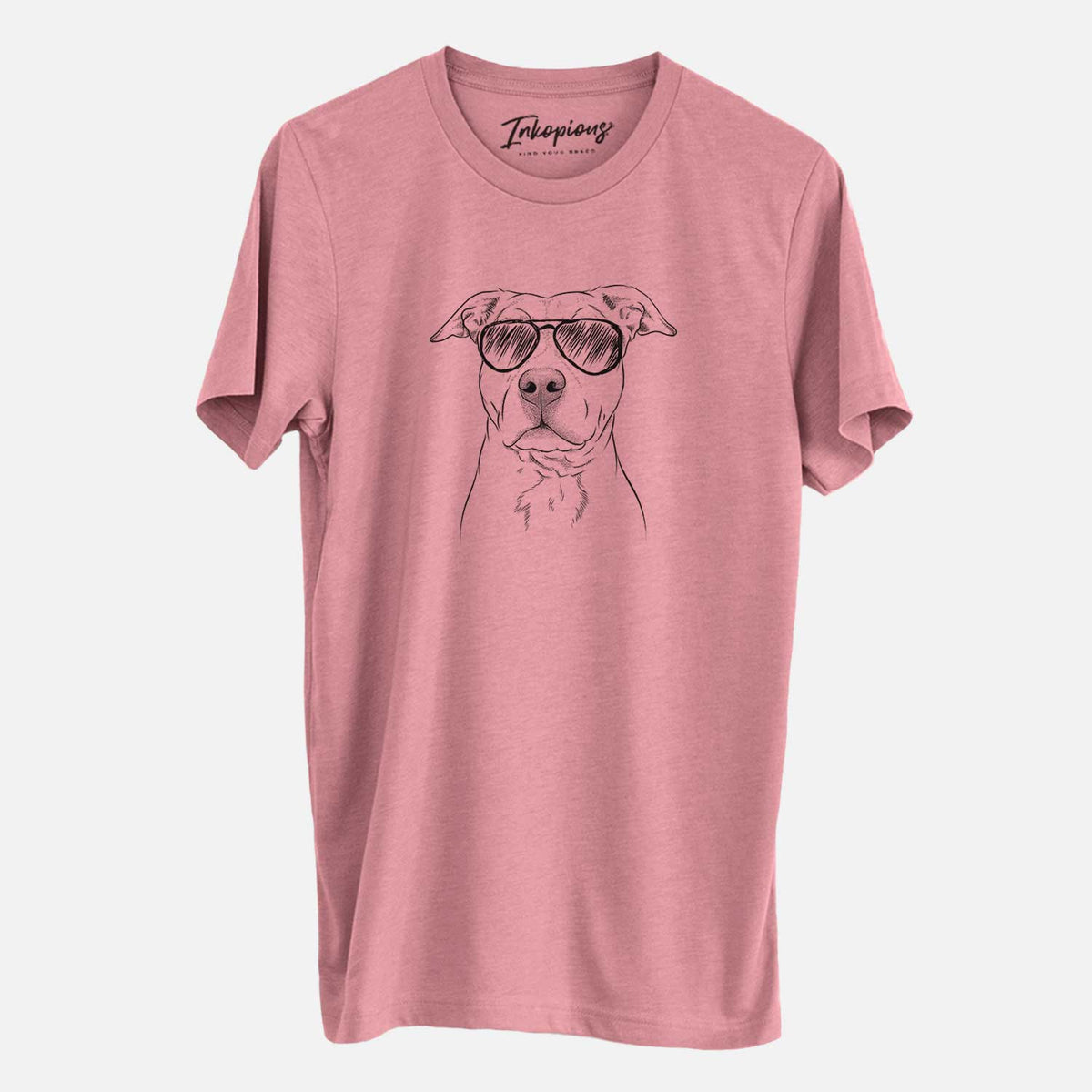 Aviator Bailey the American Staffordshire Terrier - Unisex Crewneck