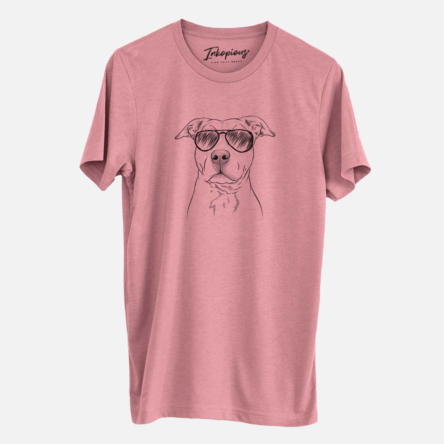 Aviator Bailey the American Staffordshire Terrier - Unisex Crewneck