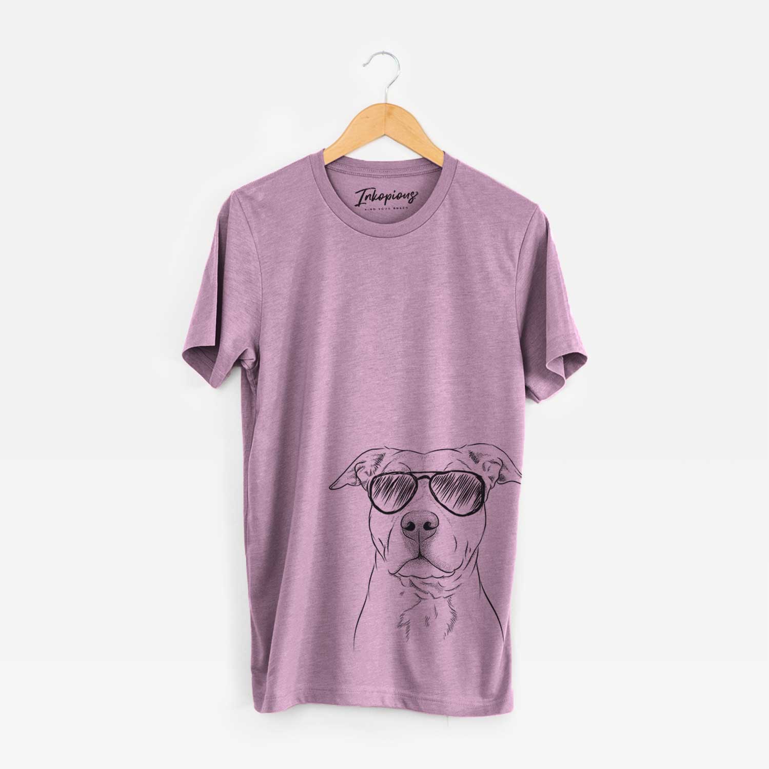 Aviator Bailey the American Staffordshire Terrier - Unisex Crewneck